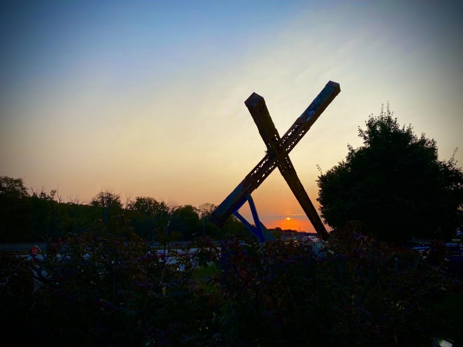 Sunrise+and+the+Leaning+Cross