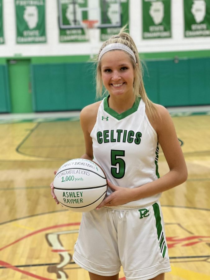 Raymer scores 1,000th point
