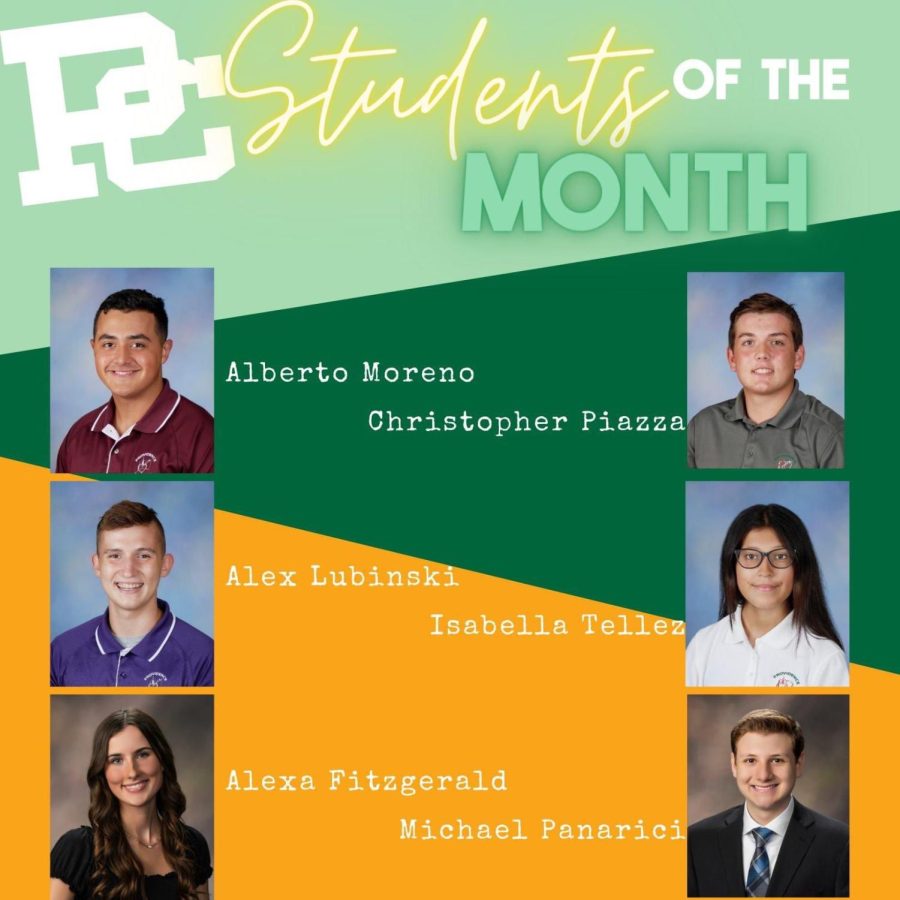 Students of the Month Named for October