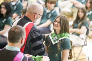 Providence Catholic Inducts National Honor Society Members